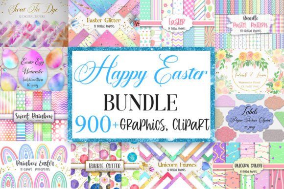 Download Happy Easter Graphics Bundle - Happy easter graphics Collection