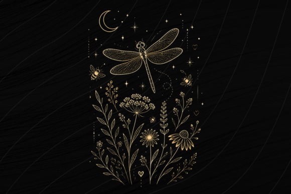Download Dragonfly Wildflower PNG Boho Shirt - Shirt Collection