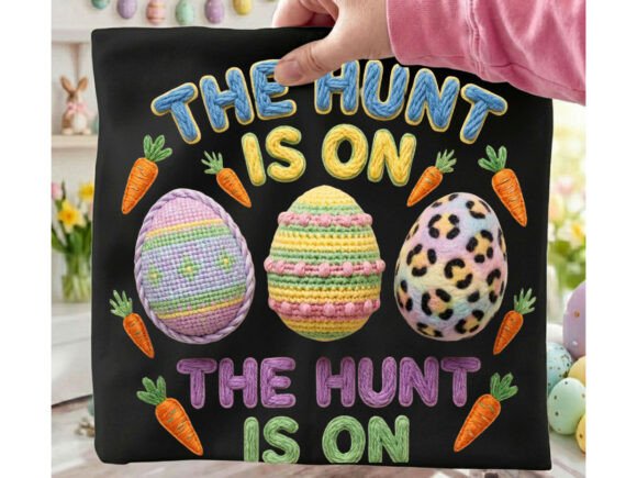 Download The Hunt is on Easter Eggs Tshirt Png - Shirt Collection