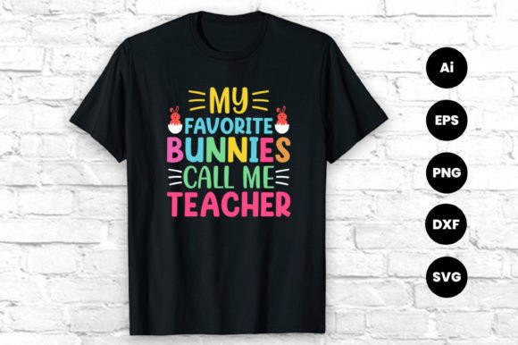 Download Teacher Easter Day Vector T-shirt Design - Shirt Collection