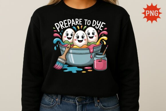 Download Prepare to Dye Easter Eggs PNG T-shirt - Shirt Collection