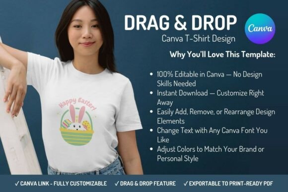 Download Canva T-Shirt Design Template - Easter - Shirt Collection