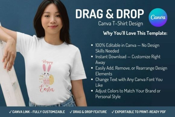 Download Canva T-Shirt Design Template - Easter - Shirt Collection
