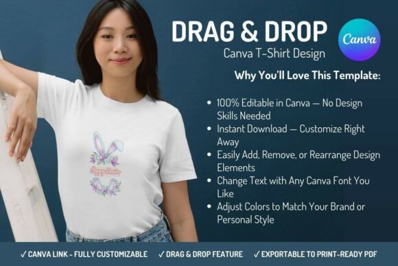 Download Canva T-Shirt Design Template - Easter - Shirt Collection