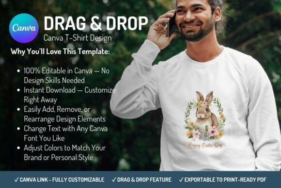 Download Canva T-Shirt Design Template - Easter - Shirt Collection