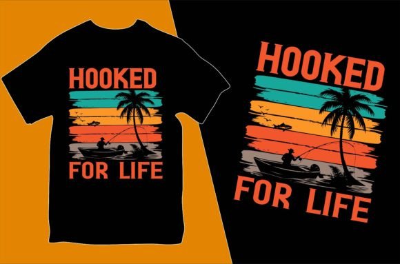 Download Fishing Retro Vintage Tshirt Design - Shirt Collection