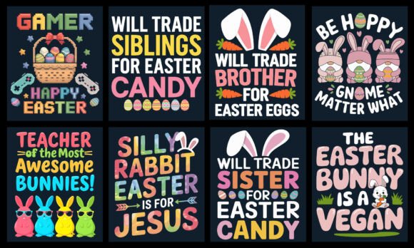Download Easter T-Shirt Design Bundle - Shirt Collection
