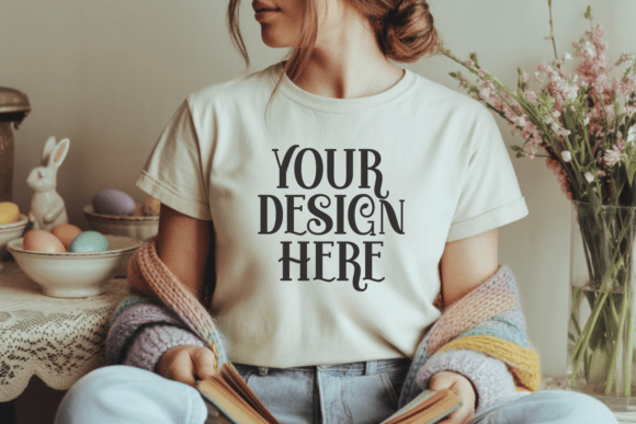Download Comfort Colors 1717 Easter TShirt Mockup - Shirt Collection