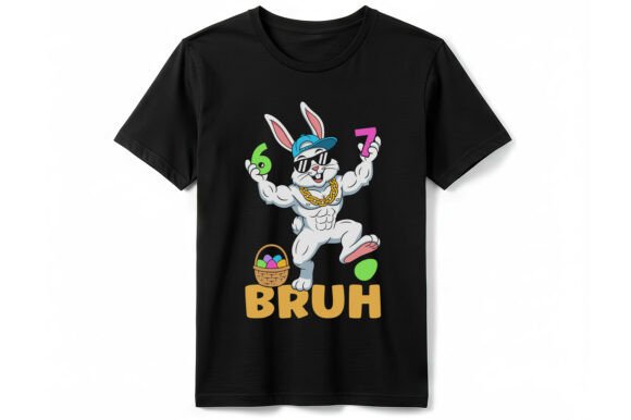Download Funny Bruh Easter Bunny Gym T-Shirt - Shirt Collection