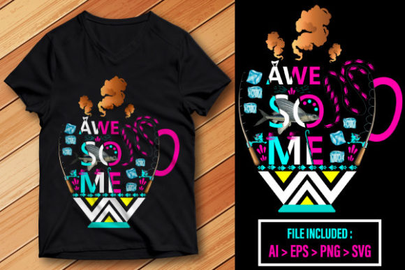 Download Awesome Typography and Trendy  T-shirt - Shirt Collection
