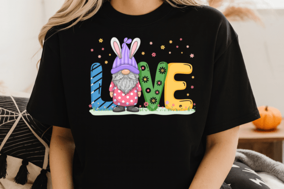 Download Love Gnome Easter PNG Shirt - Shirt Collection