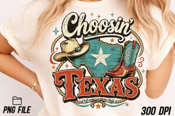 Download Choosin' Texas Tshirt, Country State PNG - Shirt Collection