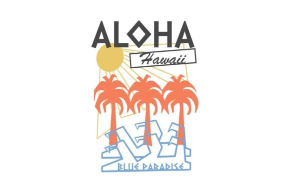 Download Aloha Hawaii Vintage T-shirt Design - Shirt Collection