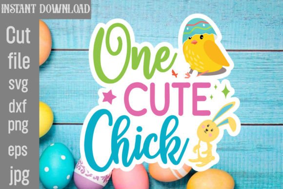 Download One Cute Chick SVG Cut File - Premium Bundle
